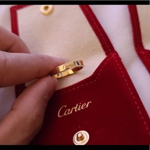 ✨Cartier Wedding Bands 18K Pink Gold PAIR✨